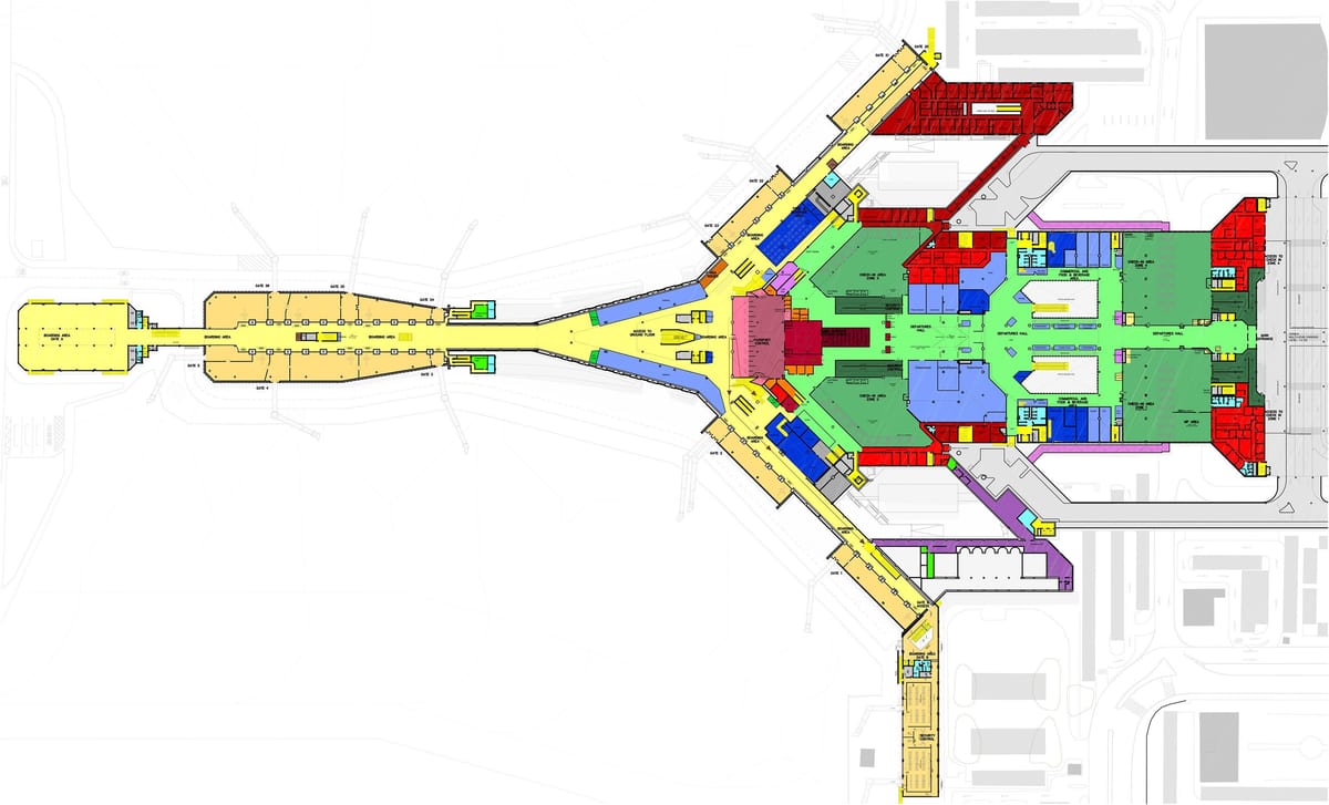 kuveito tarptautinis oro uostas map